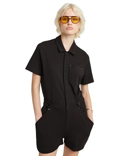 Image of G-Star Women's Track Playsuit , Black (dk black D24577-D275-6484), L