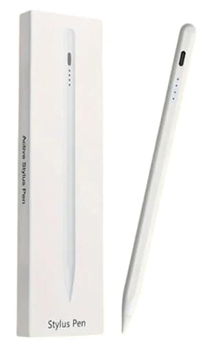 Image of Magnetic Stylus Pen for iPad 2018-2024 - Tilt Sensitivity & Palm Rejection - USB-C Charging - Apple iPad Pen & Pencil Compatible - Ideal iPad Stylus
