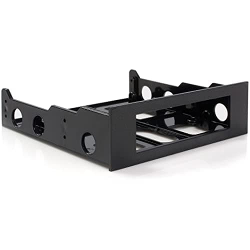 Image of StarTech.com 3.5" to 5.25" Front Bay Mounting Bracket w/ Mounting Screws (BRACKETFDBK)