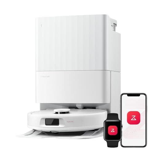 Image of roborock Qrevo S Pro Robot Vacuum Cleaner with Mop, 18,500 Pa Suction, Upgraded from QV 35S, Anti-Tangle, Smart Obstacle Avoidance, Custom Carpet Strategy, 75°C Mop Self-Cleaning, All-in-One Dock