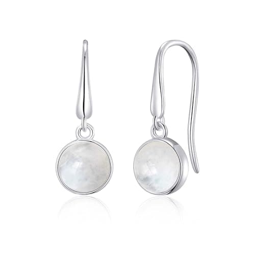 Image of Philip Jones Moonstone Drop Earrings