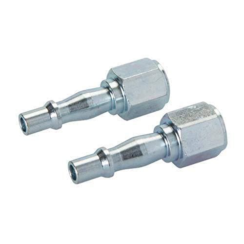 Image of Silverline 583243 Air Line Coupling Bayonet Female Thread 2pk 1/4" BSP
