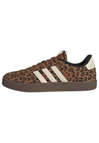 Image of adidas Women's Vl Court 3.0 Shoes, Dusky Bronze/Cream White/Gum5, 4 UK