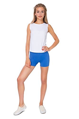 Image of FUTURO FASHION Super Soft Cotton Shorts Elastic Stretch Yoga Knickers, Breathable Short Leggings for Women, Yoga Cycling Sport Pants, Sizes UK 8-22 PSL5 Royal Blue