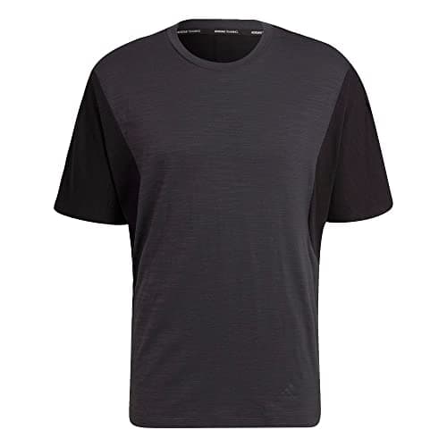 Image of Adidas Men's Well Being Tee, Carbon, S