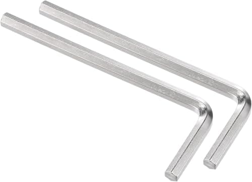 Image of TA-VIGOR 2Pcs 3/16 Inch L-Shaped Hex Key Wrench Set, CR-V Steel Allen Wrenches for Furniture Assembly, Bike Repair, and Equipment Maintenance