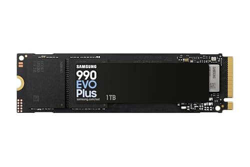 Image of Samsung 990 EVO Plus, 1TB, PCIe 4.0 x4 / 5.0 x2, NVMe2.0 (up to 7150 MB/s), NVMe M.2 (2280), Internal Solid State Drive (SSD), MZ-V9S1T0BW