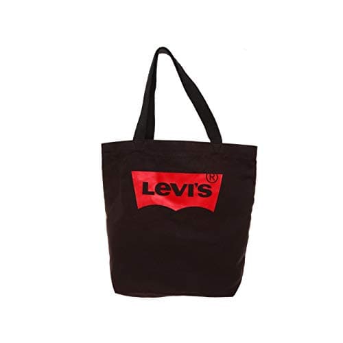 Image of Levi's Women's Batwing Tote W Tote bag,Black (Regular Black),39x14x30 centimeters (W x H x L)