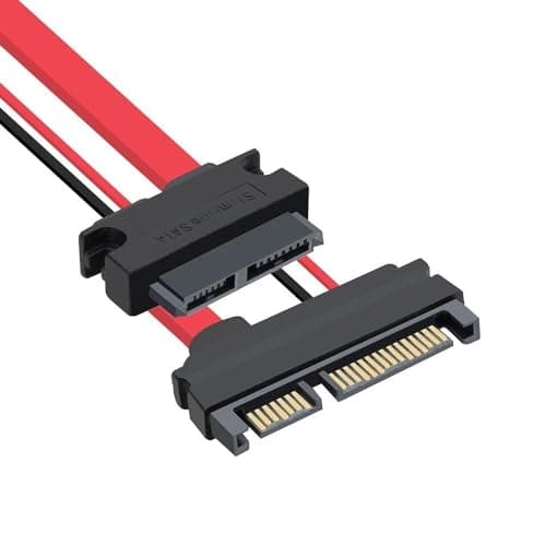 Image of Multibao SATA Cable 22Pin Male to Slimline 7+6Pin 13Pin Female HDD SSD Converter Adapter