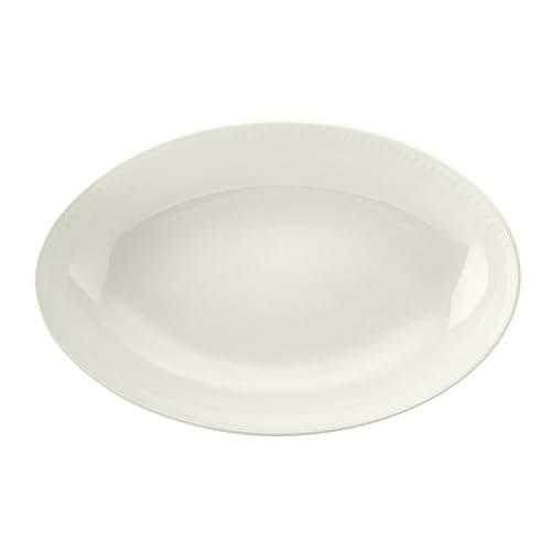 Image of Mikasa Cranborne Stoneware Oval Serving Bowl, 30.5cm, Gift Boxed