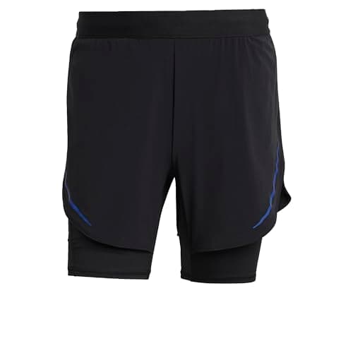 Image of adidas Heat.RDY HIIT 2-in-1 Training Shorts Black