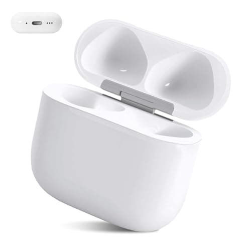 Image of Wireless Charging Case Replacement for Air-Pods 4th Generation,620mAh Battery Replacement Charger Case with Bluetooth Sync Button, Supports Wired & Wireless Charging – No Earbuds Included
