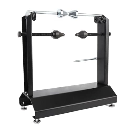 Image of ARTOCT Motorcycle Wheel Balancer and Truing Stand with Adjustable Truing Pointer Heavy Duty Tire Balancer Stand for Sport Dirt Bikes