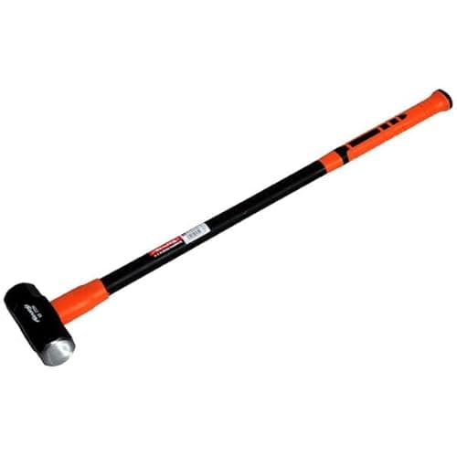 Image of Neilsen CT0284-8lb Sledgehammer with High Grade Steel Head, 33in Fibreglass Shaft and Cushion Grip Rubber Handle