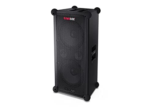 Image of Sharp SumoBox CP-LS100 High-Power 120W Bluetooth Speaker: SAM by Devialet Technology, 10-Hour Battery, TRS/XLR & Guitar Inputs, Duo Mode (TWS) – Loud Portable PA System for DJs, Events & Outdoor Use