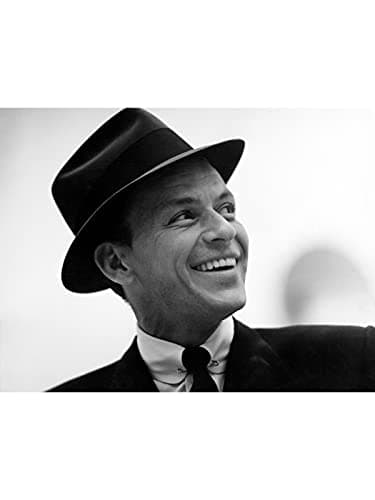 Image of Frank Sinatra by Leonard Poster Wall Art Vintage Style Home Decor Print (21x30 cm)