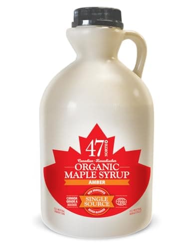 Image of 47° North Single Source Canadian Organic Maple Syrup Grade A Amber Rich 1x 1000ml