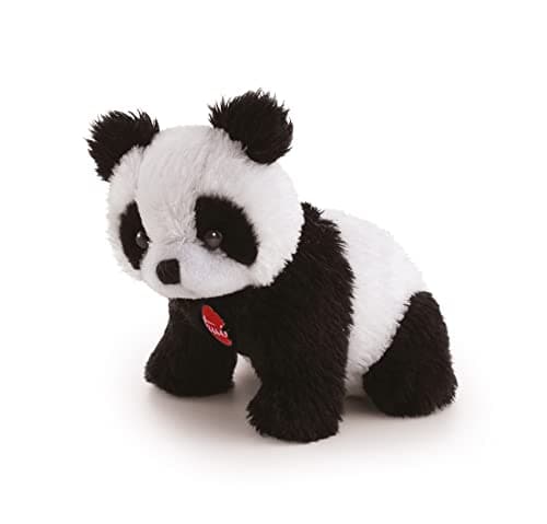 Image of Trudi Panda Sweet Collection Plush Toy - Small XXS Stuffed Animal, Fire Retardant Polyester, Washable, For Christmas and Birthdays, Made in Italy Tradition, 11x9x7 cm