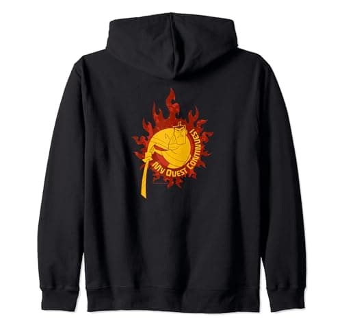 Image of Samurai Jack Samurai Jack My Quest Continues! Zip Hoodie