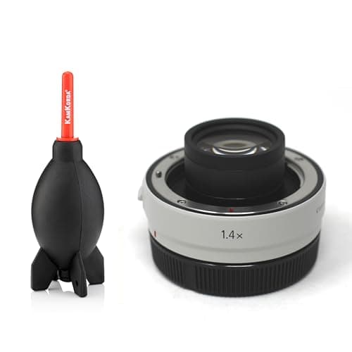 Image of KamKorda Lens Dust Air Blower + Extender RF 1.4x Teleconverter | RF-Mount Teleconverter, 1.4x Magnification Factor, Maintains Metering, Autofocus, and IS + 2 Year Warranty