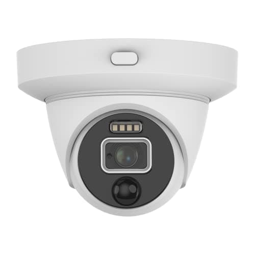 Image of Swann Add-On DVR Dome Security Camera with Sensor Spotlight, Flashing Lights, Siren, 4K Ultra HD Video, Indoor or Outdoor design, Colour Night Vision plus True Detect Heat & Motion Detection