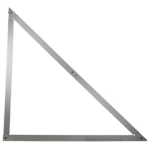 Image of Faithfull FAIFS1200 Aluminium Folding Builders Square 1200mm (48in) With Carry Case