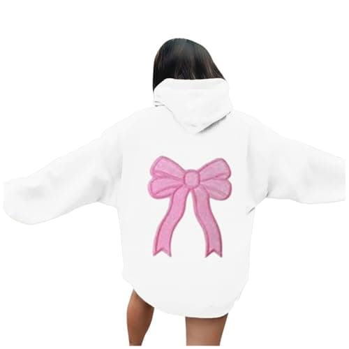 Image of Generisch Women's Long-Sleeved Sweatshirt with Pockets Teenie Stuff, White, S
