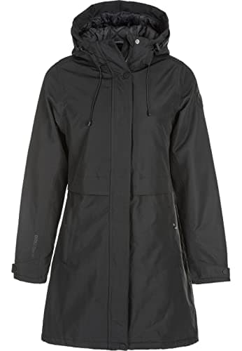 Image of Whistler Women's Winter Parka Mullie with 10,000 mm hydrostatic Head, Black, M