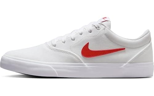 Image of Nike IB2748-100 Charge CNVS Men White/University RED-White-White UK 10