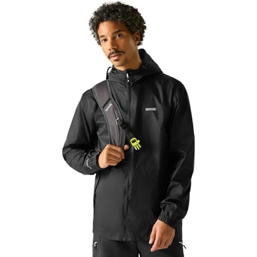 Image of Regatta Mens Pack It Jacket, Waterproof, Breathable & Lightweight - Perfect for Outdoors, Rain, Walking, Hiking & Camping