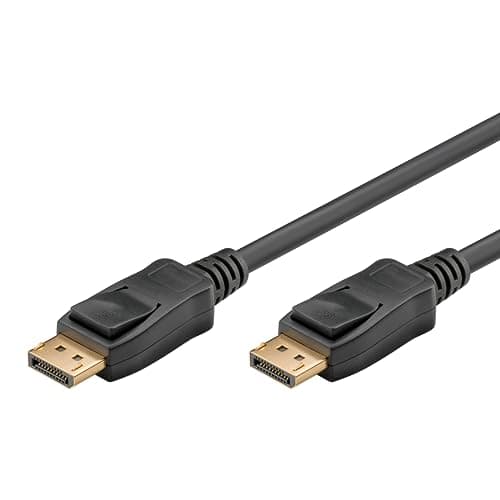 Image of Goobay 64865 - DisplayPort Cable 2.1 / 8K Resolution at 60Hz / Connection Cable Suitable for Gaming PCs / PS5 / Shielded / 5M