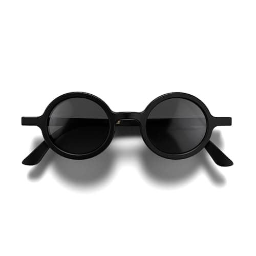 Image of LONDON MOLE® Moley sunglasses | Cool round shaped glasses | Men’s Women’s Unisex | Spring hinges