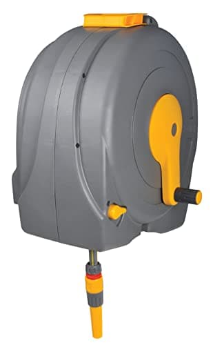 Image of Hozelock Wall Mounted Fast Reel with 40m hose