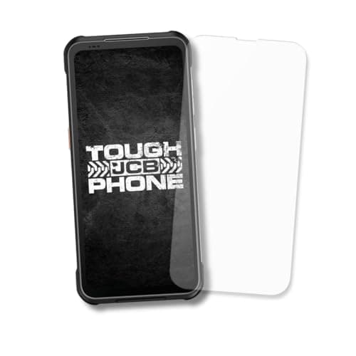 Image of JCB Toughphone Tempered Glass Screen Protector – 9H Hardness, Anti-Scratch, HD Clarity