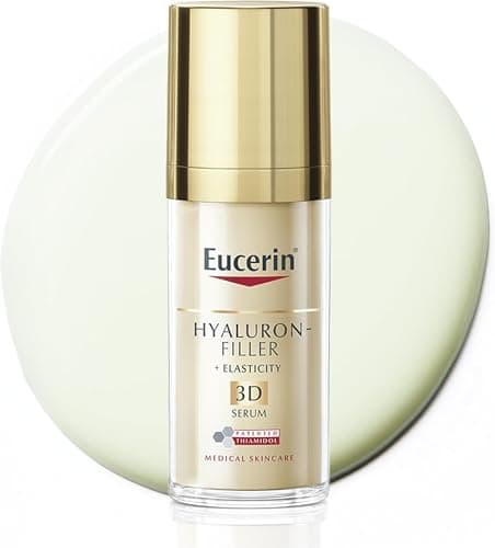 Image of Eucerin Hyaluron-Filler + Elasticity 3D Serum 30ml, Anti-Ageing Face Serum for Refined, Youthful Skin, Advanced Skincare Serum with Hyaluronic Acid and Thiamidol