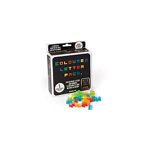 Image of Inevitable Gifts and Gagdets Colour Letter Pack for Light Up Peg Board