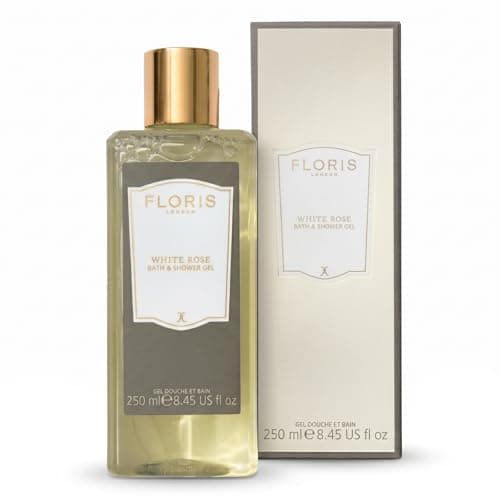 Image of Floris London White Rose Moisturising Bath and Shower Gel 250 ml (Pack of 1)