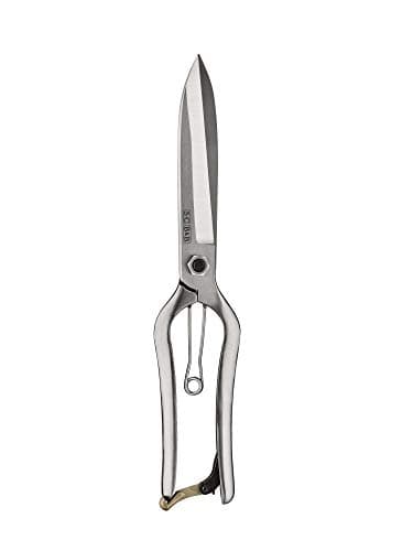 Image of Burgon & Ball Sophie Conran Garden Topiary Shears with Brass Safety Lock, 28 cm Length