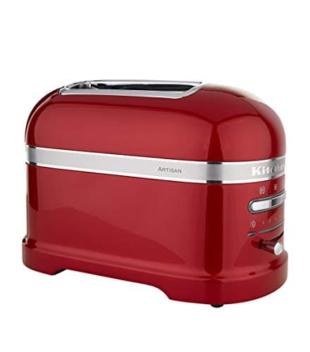Image of KitchenAid Artisan 2 Slot Electric Toaster 5KMT2204BCA (Candy Apple), for All sort of breads, Innovative 2-Slice Toaster
