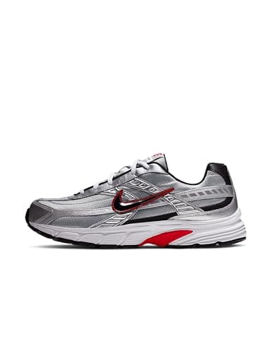 Image of Nike Initiator, Men's Competition Running Shoes, Grey (Metallic Silver / Black / White 001), 12 UK (47.5 EU)