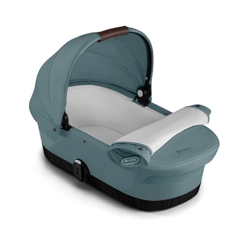Image of Cybex Gazelle S Cot/Stormy Blue-Light Blue PU1