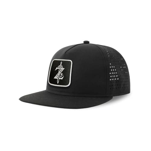 Image of Forge Bros Zelda Streetwear Adult Hat with Flat Visor Black