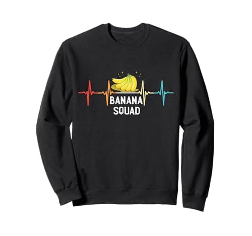Image of Kids Banana Costume Banana Jersey Mens Womens Banana Sweatshirt