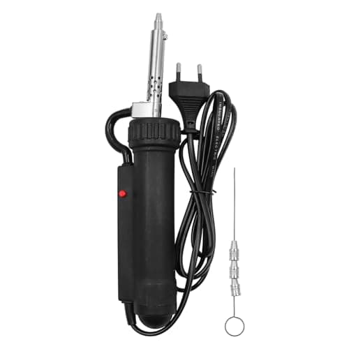 Image of Namvo Electric Solder Sucker AC220V 30W Electric Desolder Pump for Solder Removal Automatic Desoldering Pump Tin Suction Device