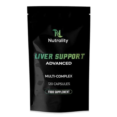 Image of Nutrality Liver Detox and Repair Supplement 120 Capsules | Complete Liver Support with Vitamin C and D3 | 120 Vegan Capsules | 60 Day Supply