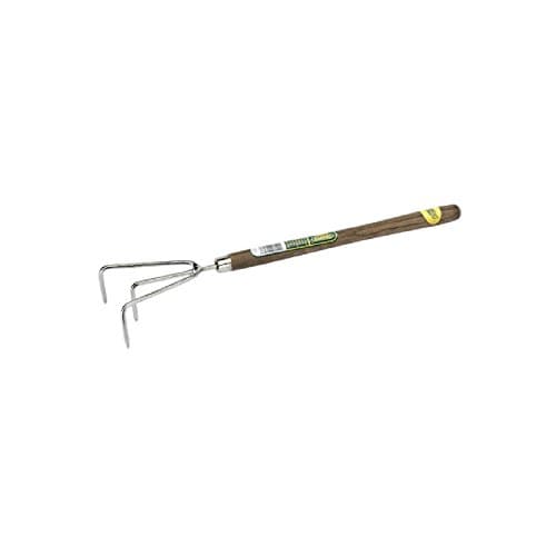 Image of Draper Expert 20643 Stainless Steel Hand Cultivator with Intermediate Length Ash Handle