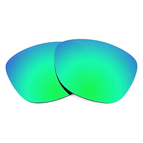 Image of Revant Replacement Lenses compatible with Oakley Frogskins OO9013 Sunglasses - Polarized Mirrored Emerald Green
