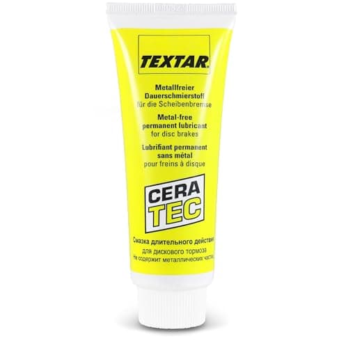 Image of Textar Mounting Paste 75ml, High Performance Ceramic Lubricant for Brake Systems - Prevents Brake Squeal, Suitable for Road and Track Use