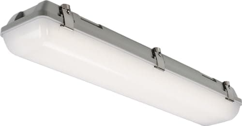 Image of Knightsbridge 230V IP65 IK08 2ft Selectable 14W/26W CCT Adjustable Emergency Non-Corrosive