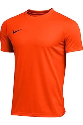 Image of Nike Youth Park VII Short Sleeve Jersey, BV6742-010, Orange, M